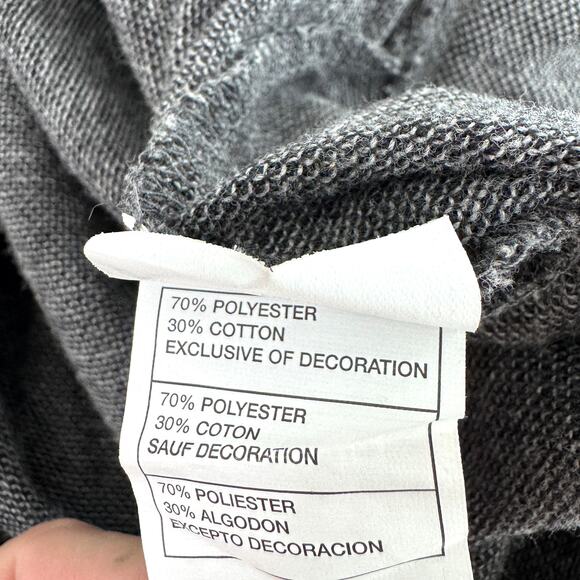 Las Vegas Mirage Resort Hotel Quarter Zip Pullover Top Sz M Permanently Closed - Picture 5 of 6